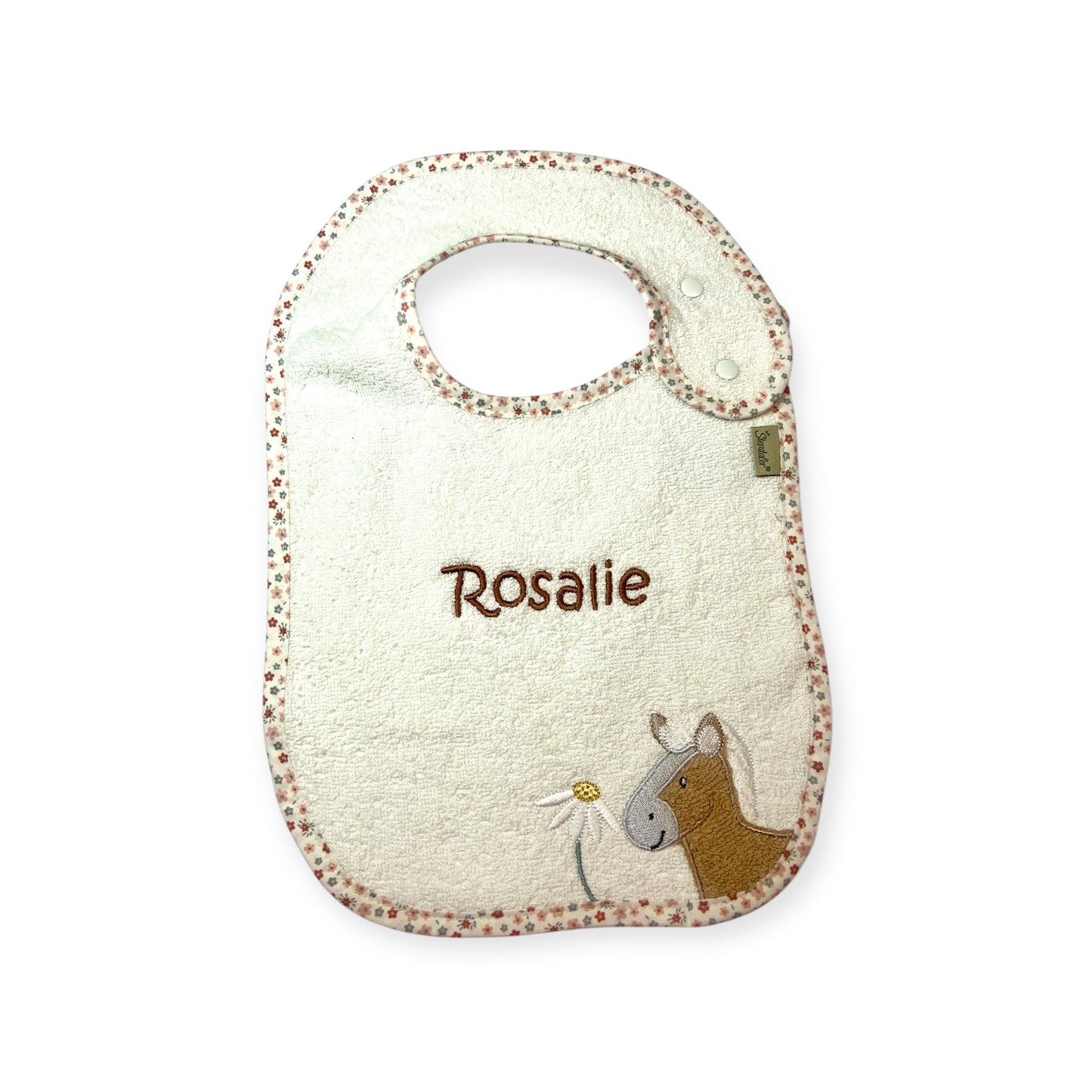 Sterntaler Geschenk-Set Pferd Sunny, Latz, Kapuzenhandtuch und Spielwaschhandschuh mit Namen personalisiert