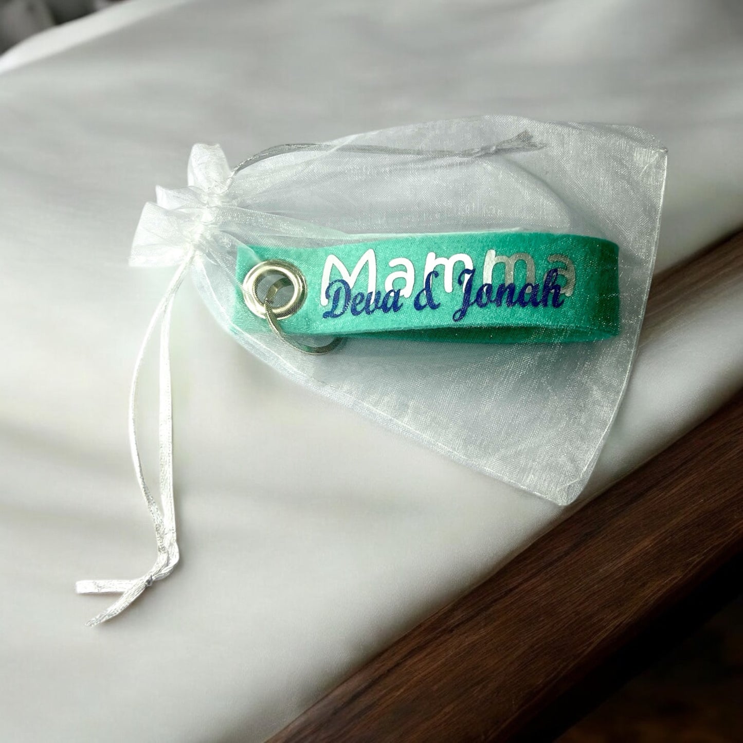 Schlüsselanhänger mit Name Mama/Papa und Kinder Geschenk für Mütter oder Väter