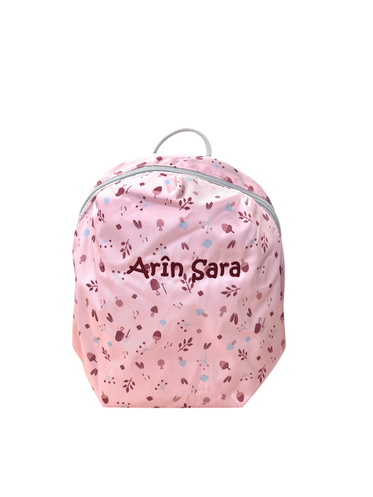 Personalisierter Kinderrucksack Hanni Mini mit Flaschenhalter – Perfekt für Kita & erste Abenteuer, quarzrosa, Sterntaler