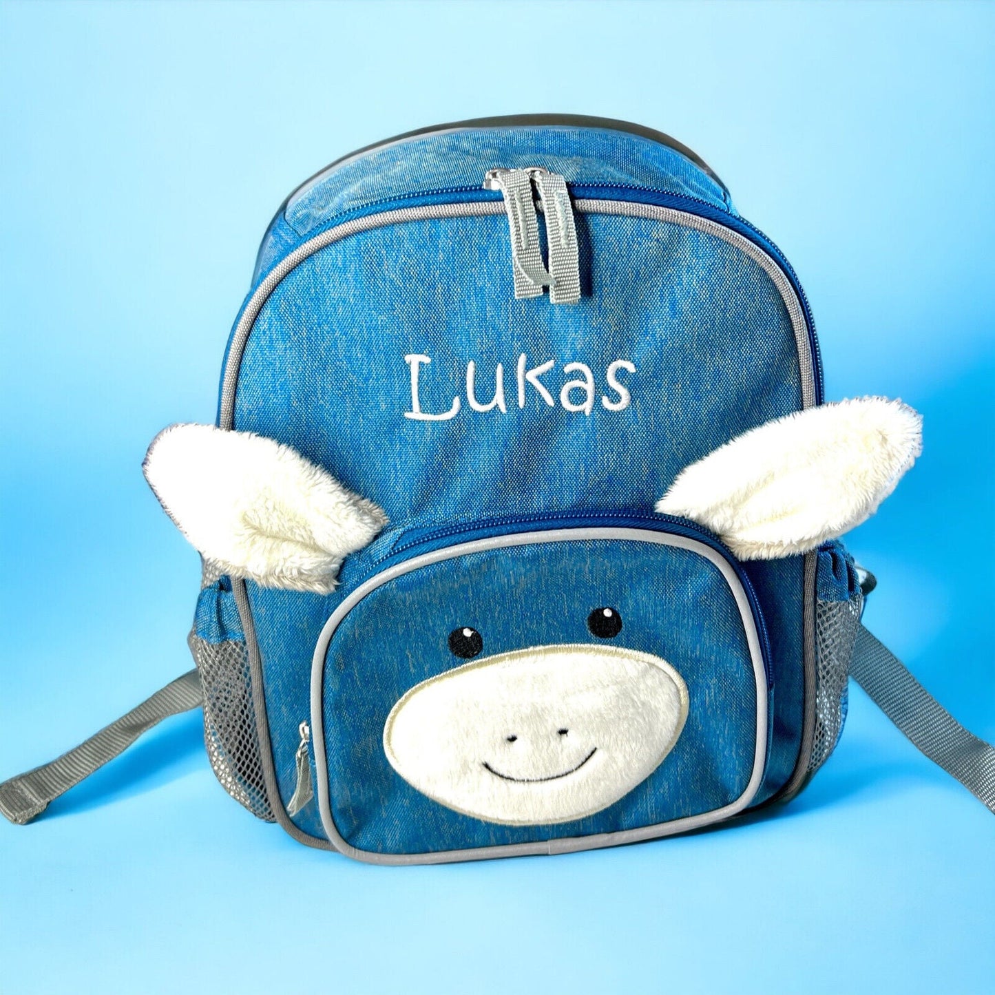 Funktions-Rucksack mit Name Sterntaler Emmi Esel oder Mabel Maus Kindergarten