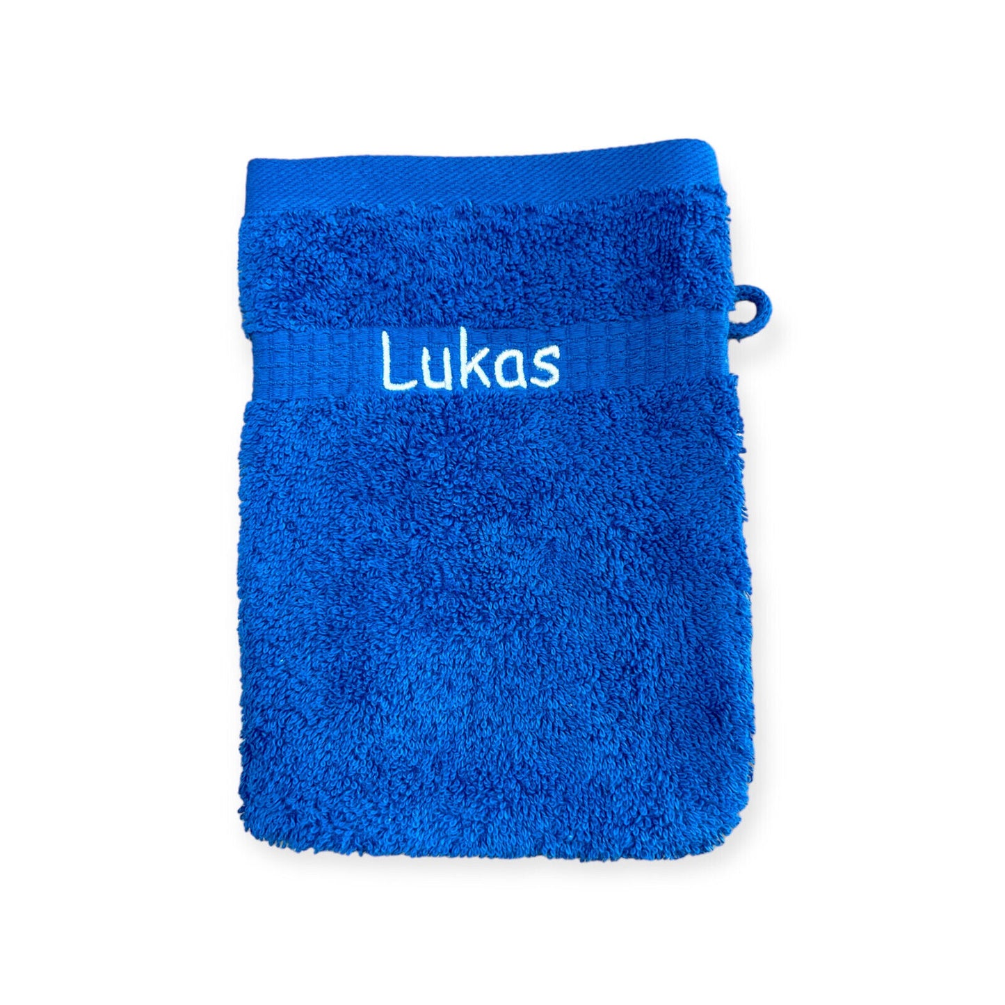 Handtuch Set mit Name auf Bordüre bestickt, Duschhandtuch, Gästehandtuch, Sauna