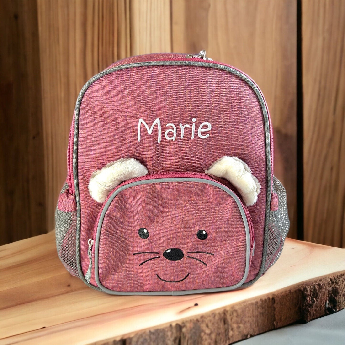 Funktions-Rucksack mit Name Sterntaler Emmi Esel oder Mabel Maus Kindergarten