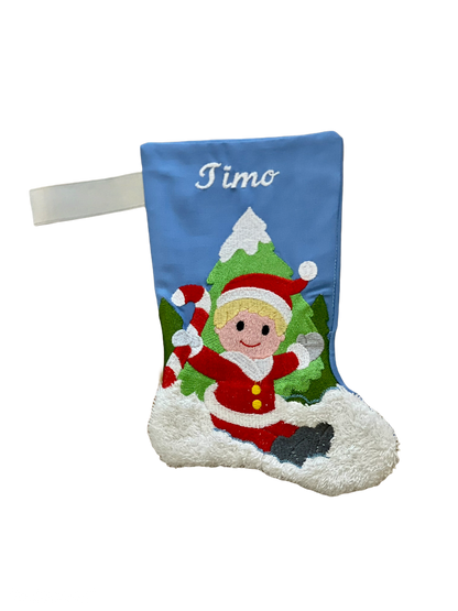 Nikolausstiefel personalisiert Geschenkbeutel Weihnachten Nikolaus 06.12.