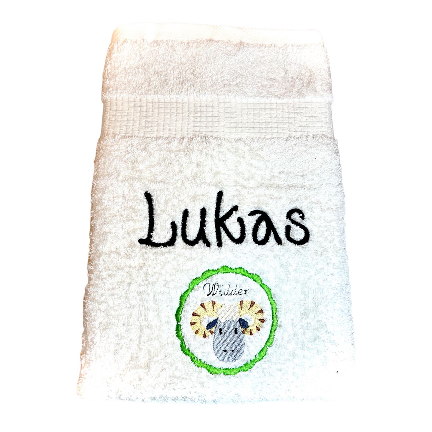 Sternzeichen Handtuch mit Name bestickt, Duschhandtuch, Badetuch, Sauna, baden