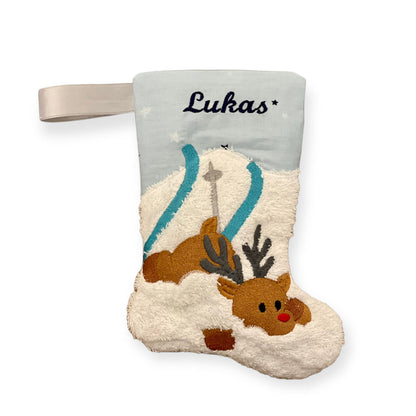 Nikolausstiefel personalisiert Geschenkbeutel Weihnachten Nikolaus 06.12.