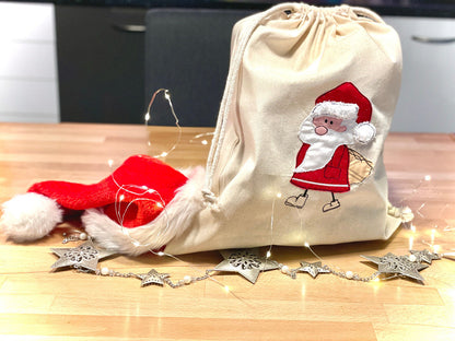 Nikolausbeutel personalisiert Weihnachtsbeutel Geschenkverpackung Geschenk 6.12.