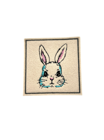 Oster Glasuntersetzer bestickt aus Filz verschiedene Motive