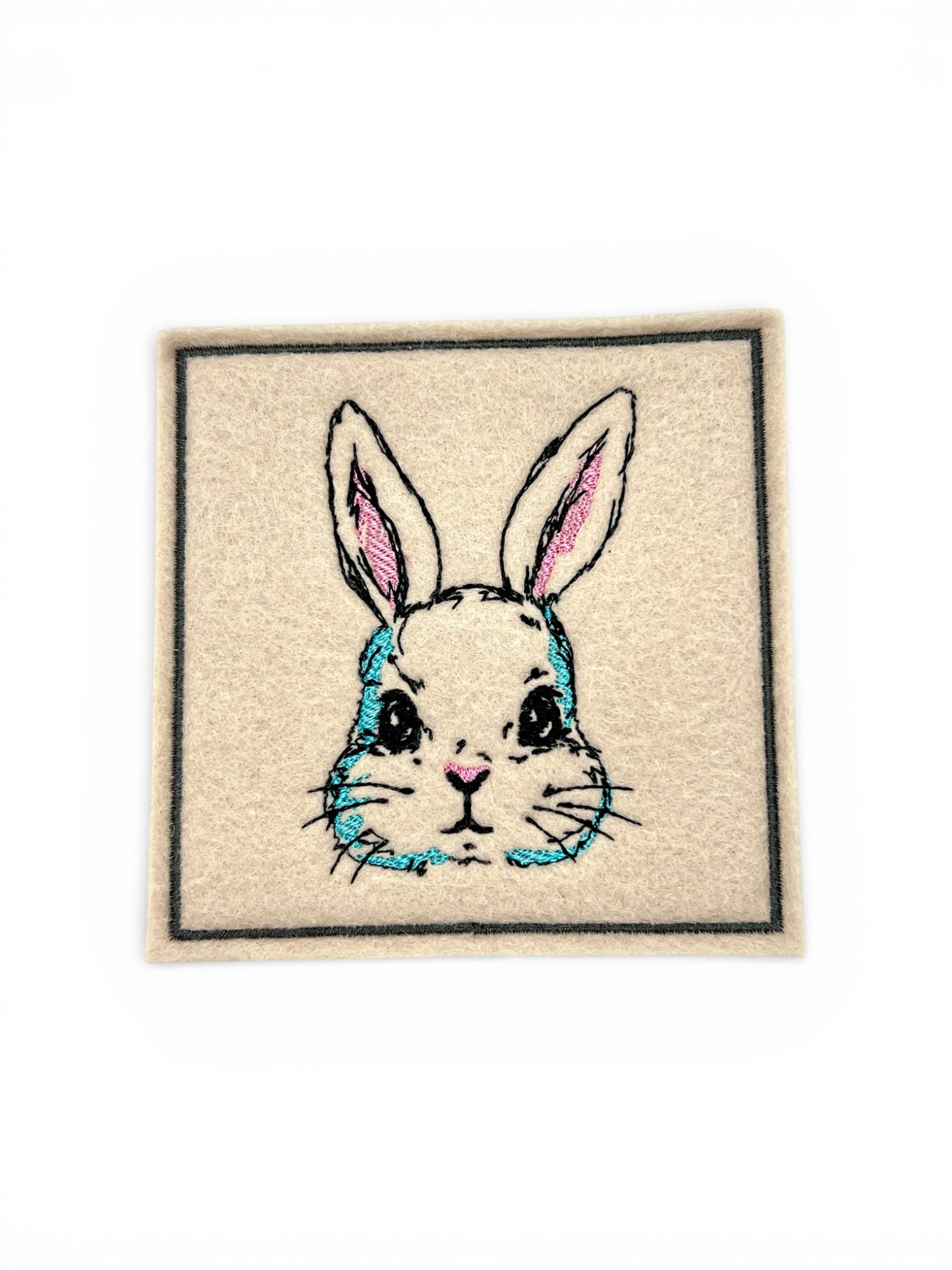 Oster Glasuntersetzer bestickt aus Filz verschiedene Motive