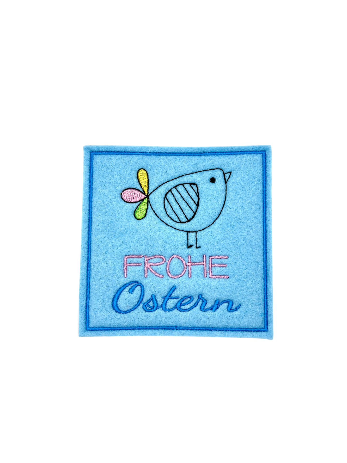 Oster Glasuntersetzer bestickt aus Filz verschiedene Motive