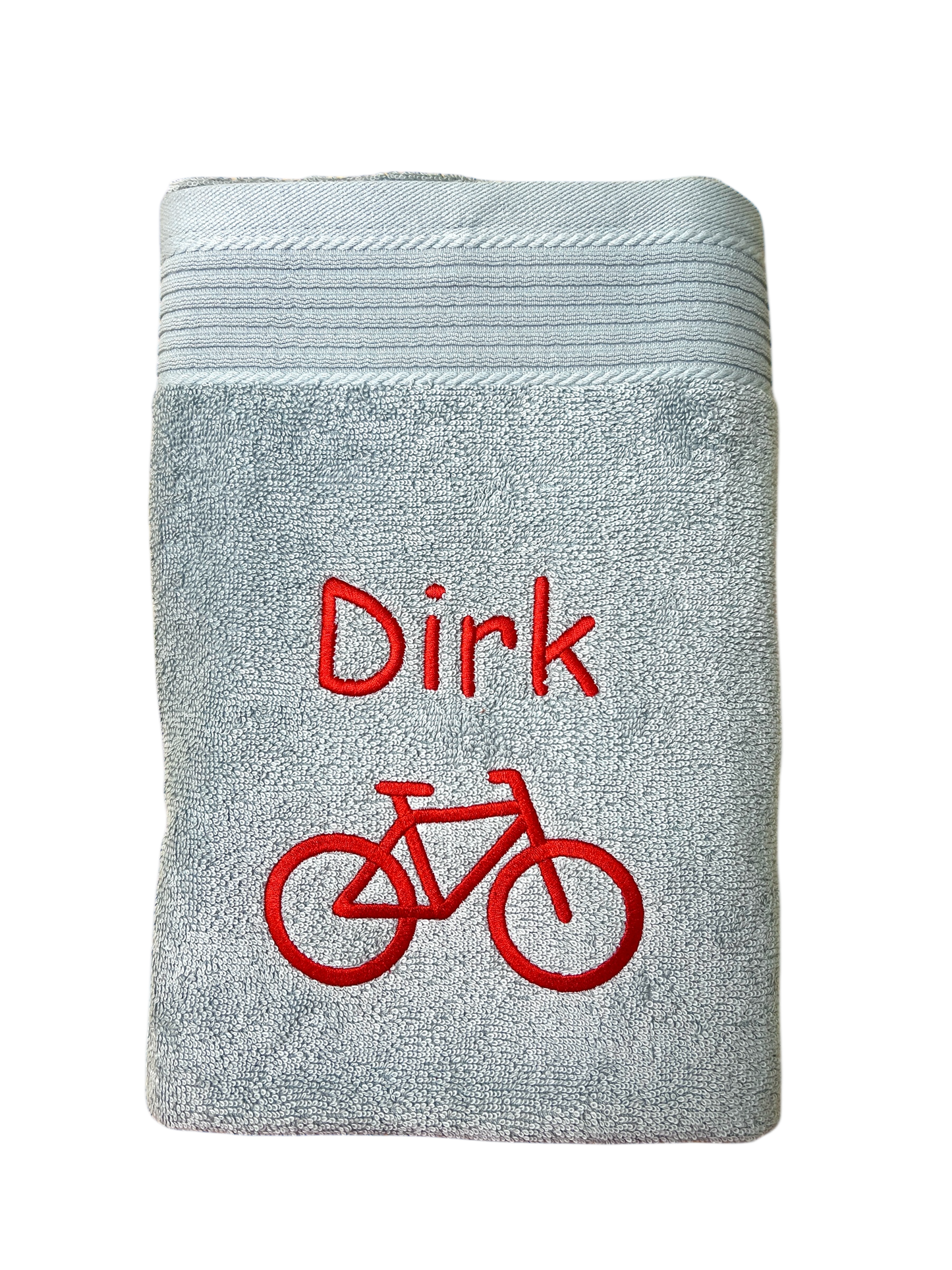 Fahrrad Handtuch mit Name Handtücher Sauna Wellness Duschtuch Sport