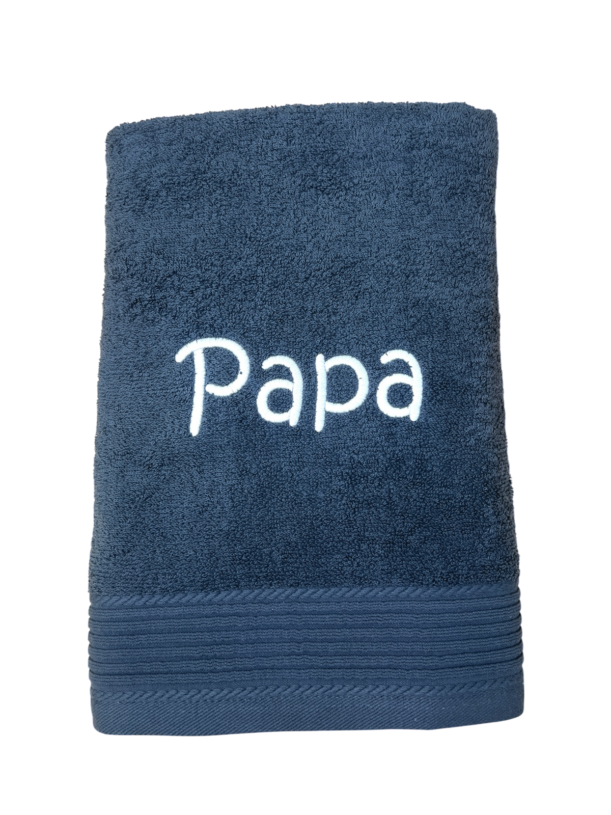 Duschhandtuch mit Name bestickt – personalisiertes Duschtuch 70 x 140 cm