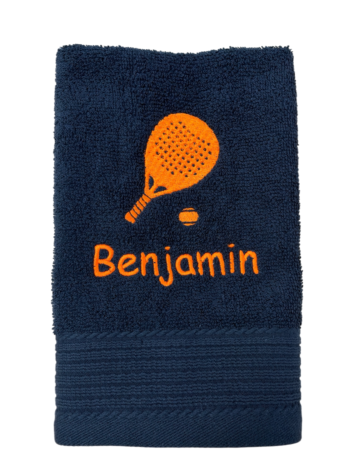 Padelschläger Padel Handtuch mit Name, Handtuch, Sauna, Wellness, Duschtuch, Geschenk für Sportler