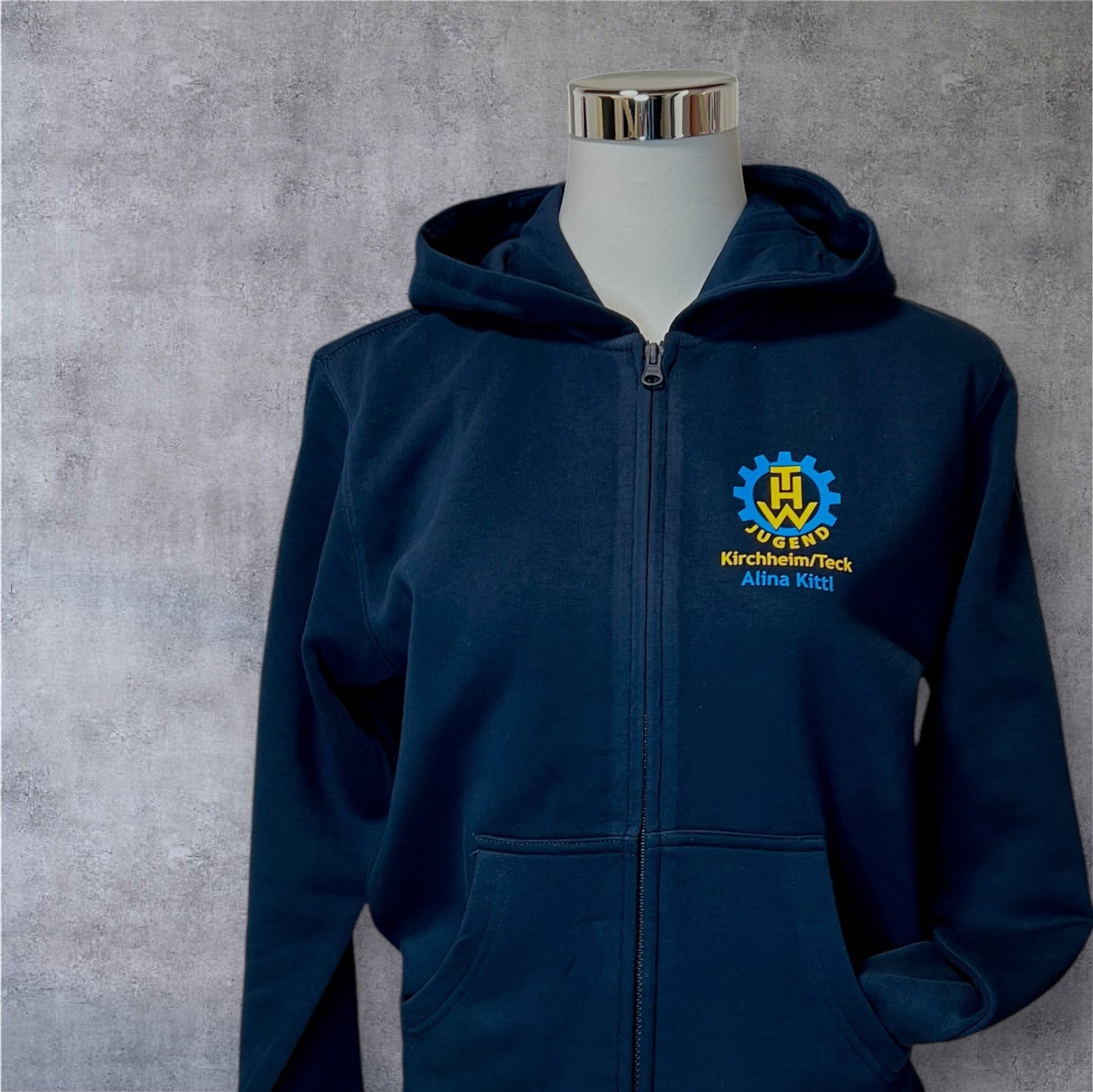 THW-Jugend Hoodie-Jacke Kirchheim Merch