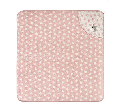 Kapuzenhandtuch Esel Emmi Girl von Sterntaler 100x100 cm, personalisierbar mit Name