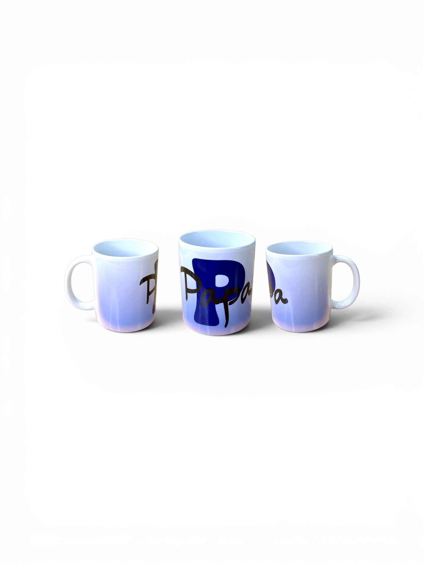 Personalisierte Keramiktasse mit Wunschname oder Wunschwort – individuelles Initialen-Design