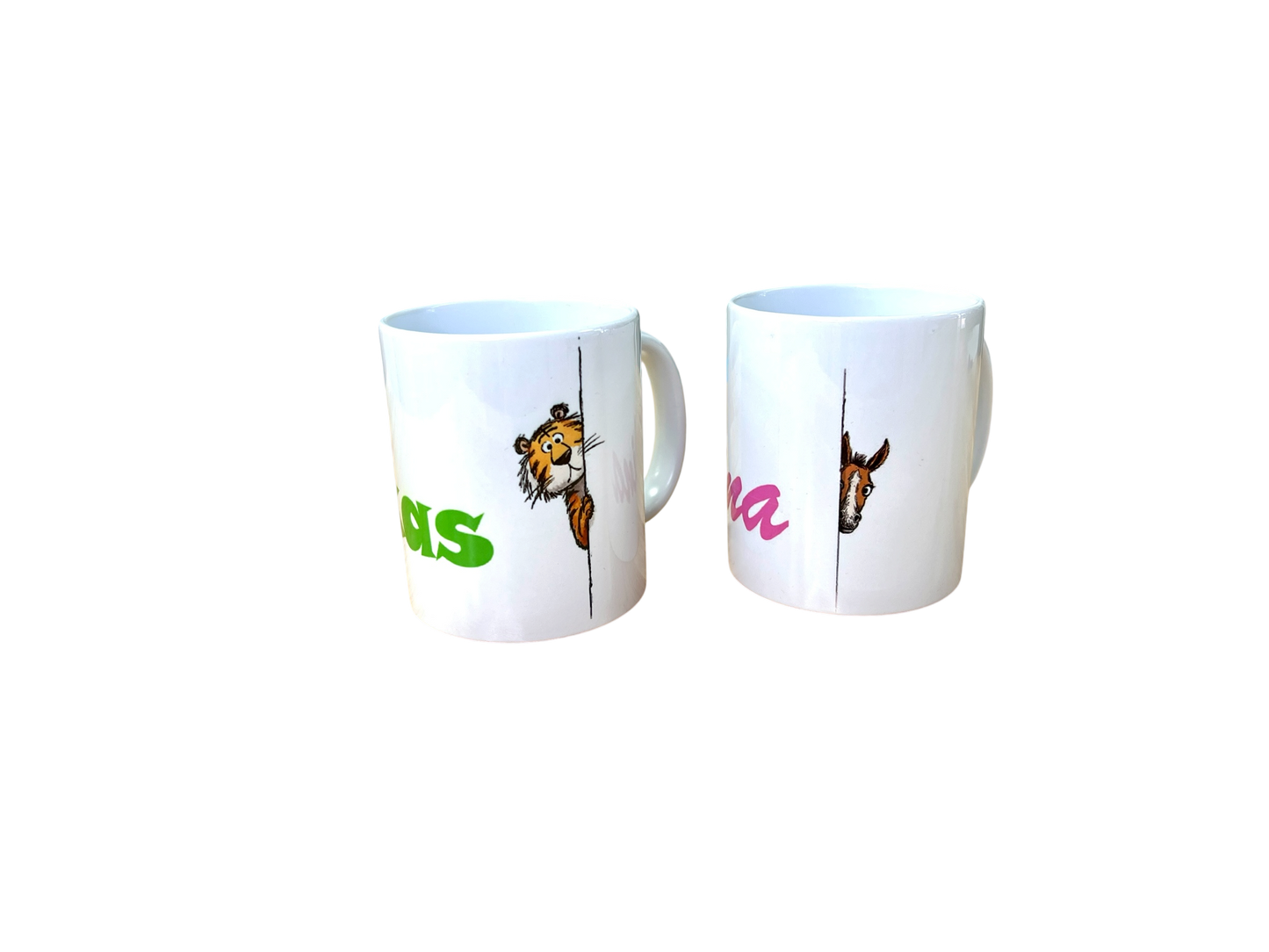 Personalisierte Keramiktasse mit süßem Tiermotiv & Wunschnamen – individuell bedruckt in Kirchheim unter Teck