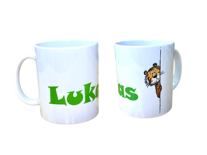 Personalisierte Keramiktasse mit süßem Tiermotiv & Wunschnamen – individuell bedruckt in Kirchheim unter Teck