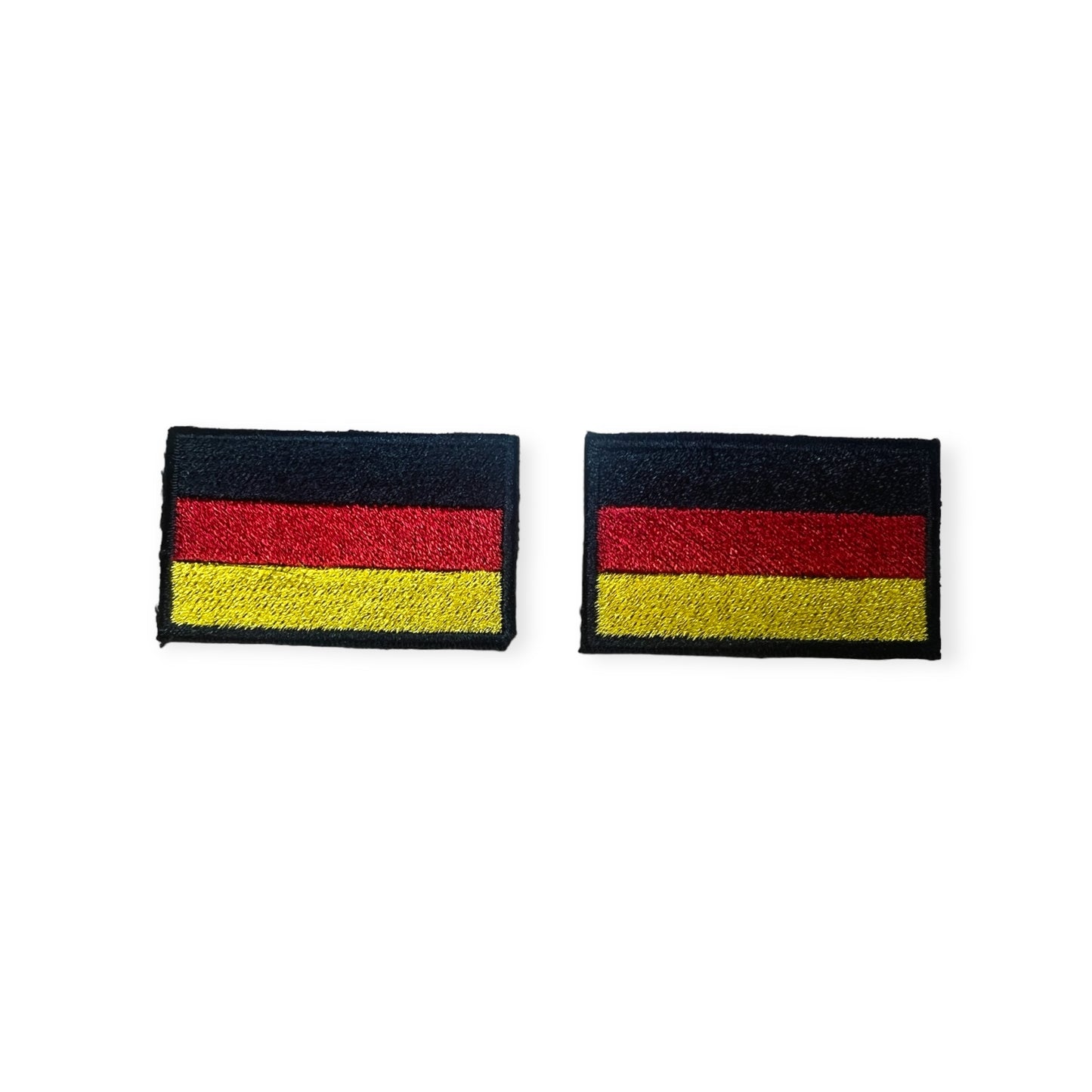 Deutschlandflagge 3x5 cm zum aufbügeln, gestickt