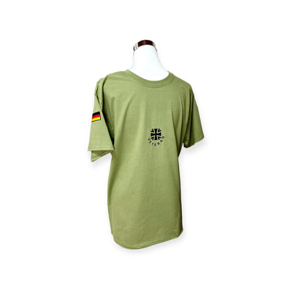 Veteranen T-Shirt classic olive, personalisiert