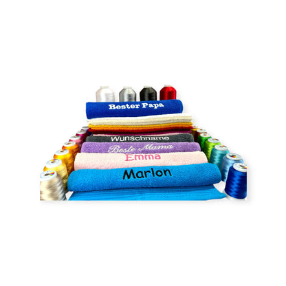 Kinder Handtuch mit Name 30x50 cm Kita Kindergarten oder für Unterwegs