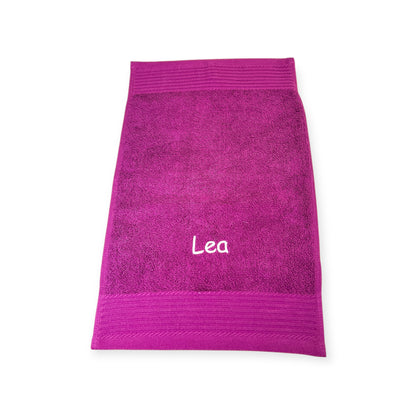 Kinder Handtuch mit Name 30x50 cm Kita Kindergarten oder für Unterwegs