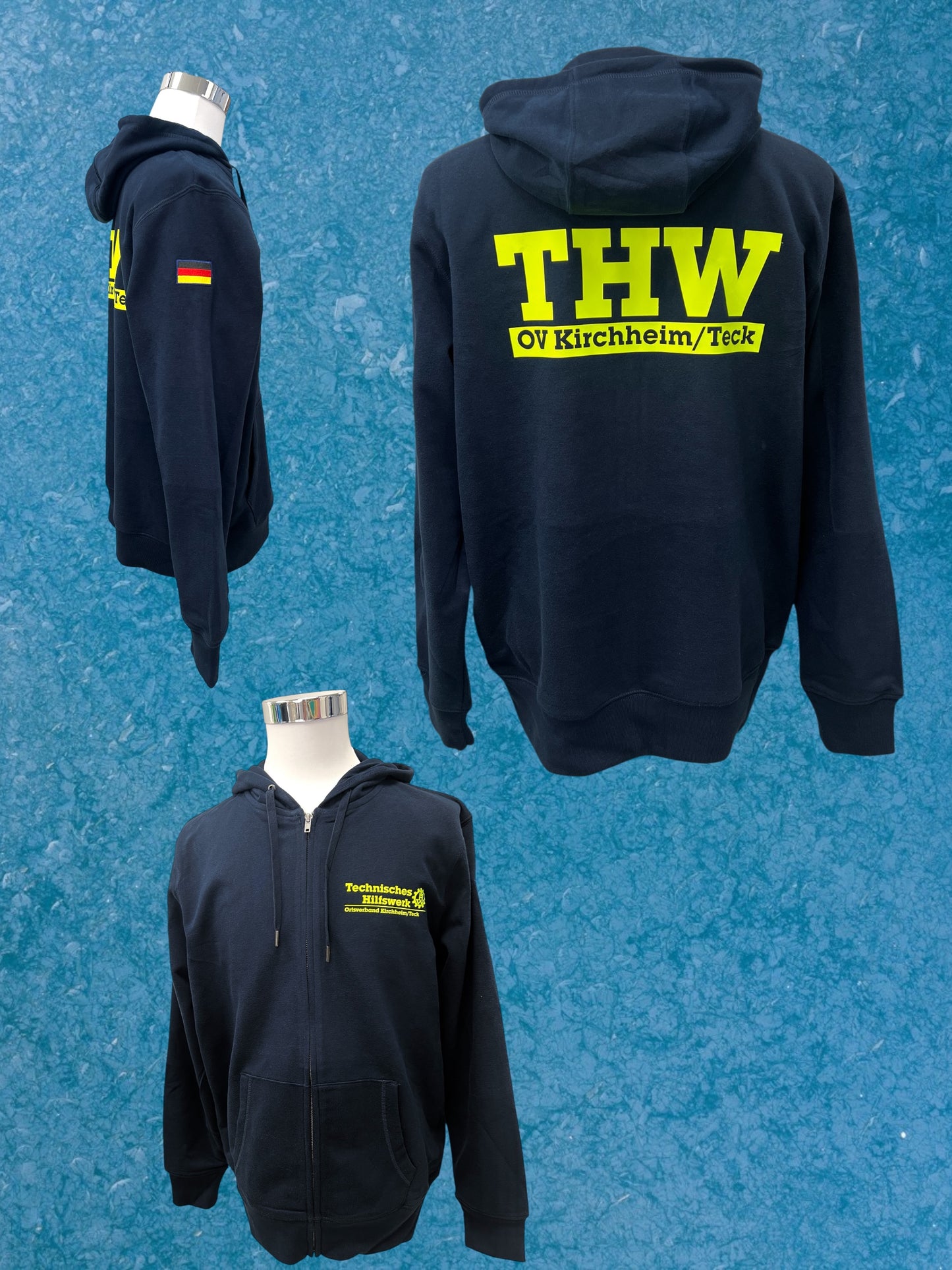 THW Hoodie-Jacke