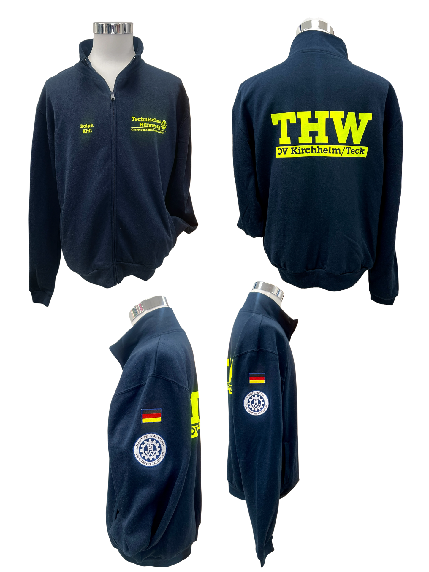 THW Sweat-Jacke