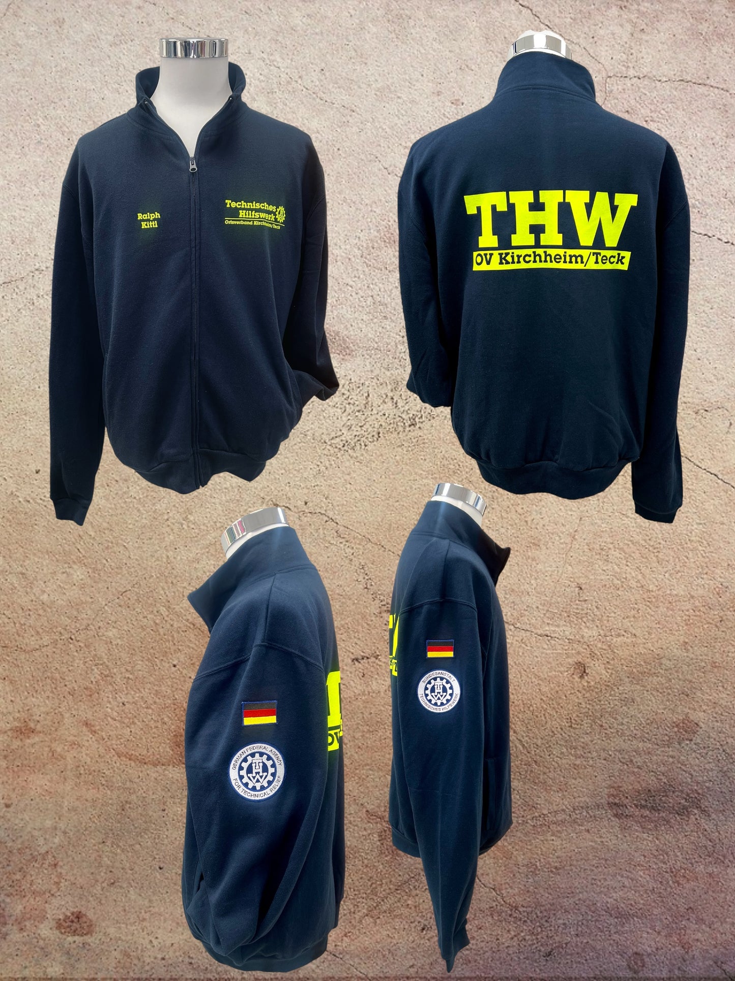 THW Sweat-Jacke