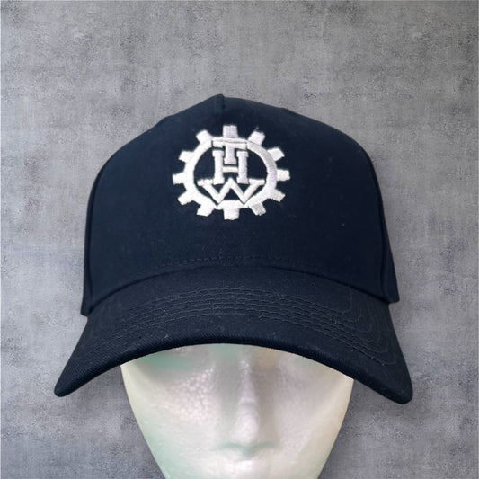 THW Kappe, Marineblau mit Zahnkranz-Logo, Verstellbar