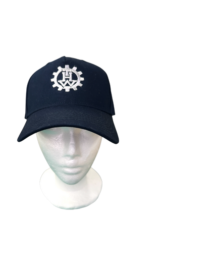THW Kappe, Marineblau mit Zahnkranz-Logo, Verstellbar