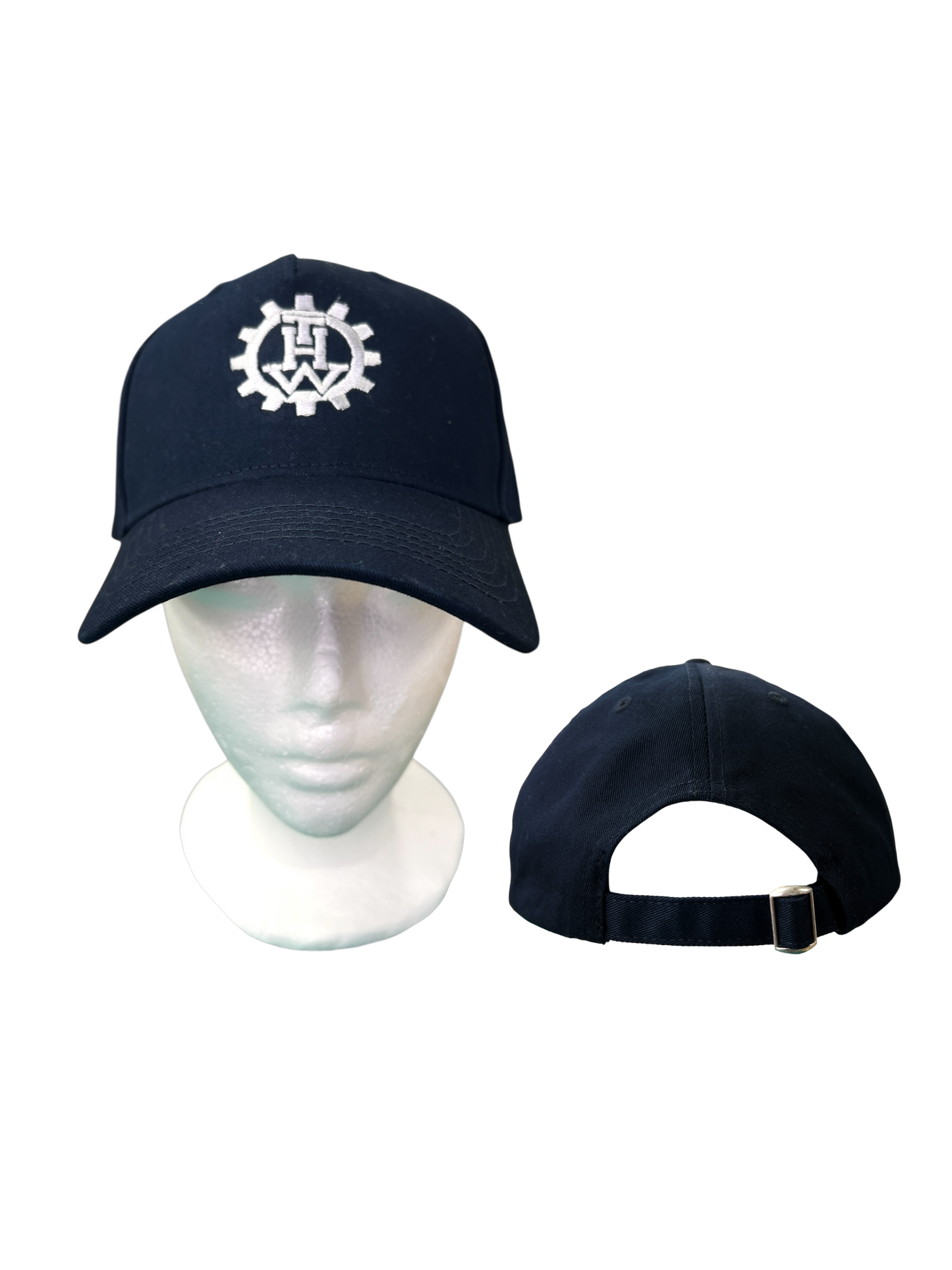 THW Kappe, Marineblau mit Zahnkranz-Logo, Verstellbar