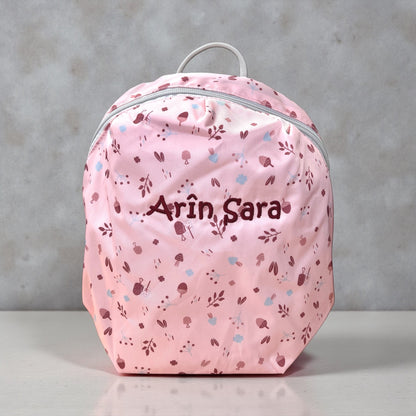 Personalisierter Kinderrucksack Hanni Mini mit Flaschenhalter – Perfekt für Kita & erste Abenteuer, quarzrosa, Sterntaler