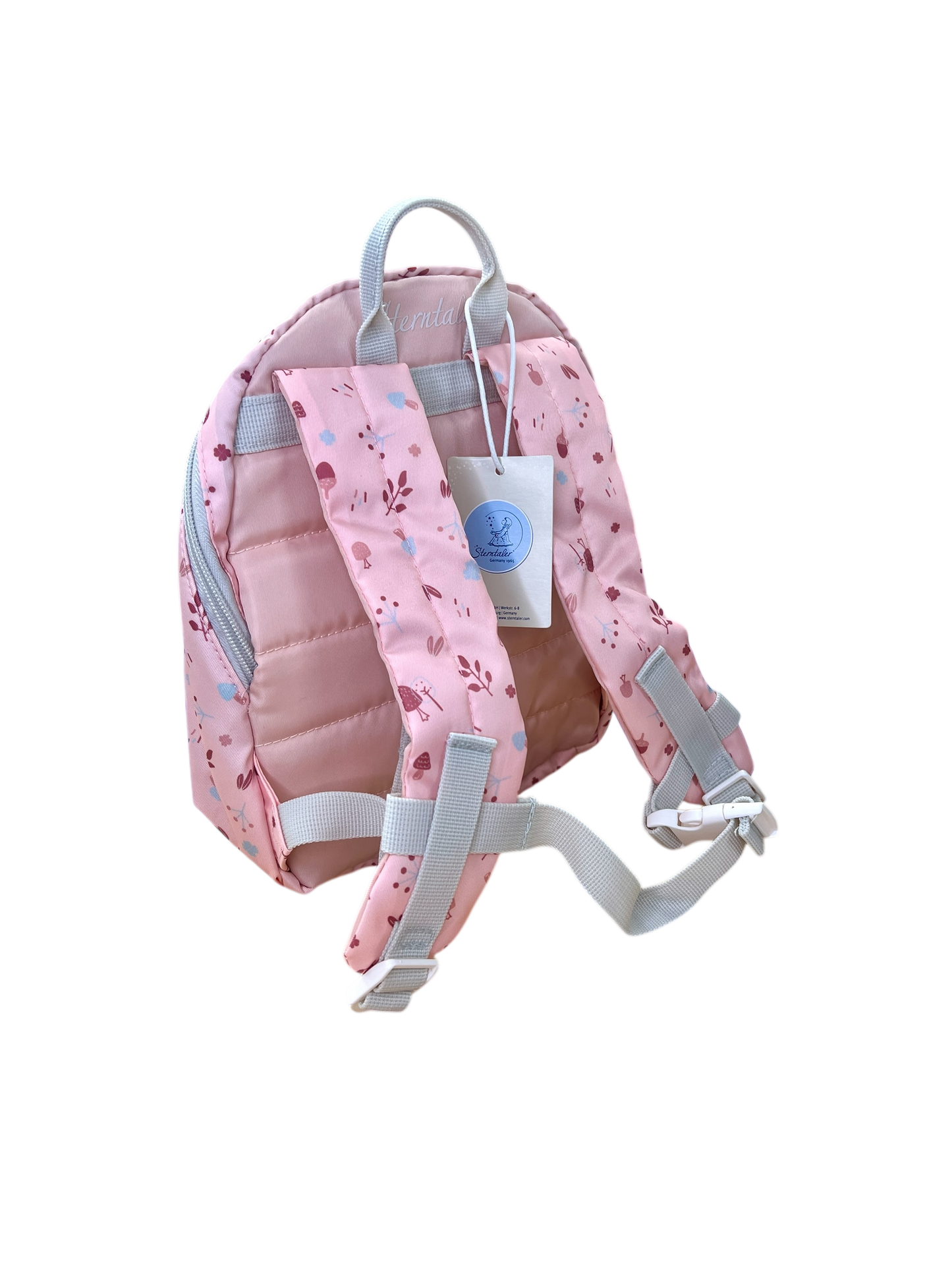 Personalisierter Kinderrucksack Hanni Mini mit Flaschenhalter – Perfekt für Kita & erste Abenteuer, quarzrosa, Sterntaler