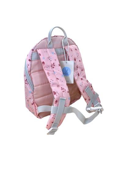 Personalisierter Kinderrucksack Hanni Mini mit Flaschenhalter – Perfekt für Kita & erste Abenteuer, quarzrosa, Sterntaler
