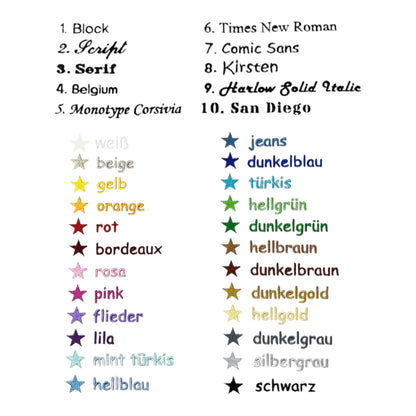 Handtuch mit Namen und Science-Fiction Logo, Handtuch, Duschtuch, Saunatuch