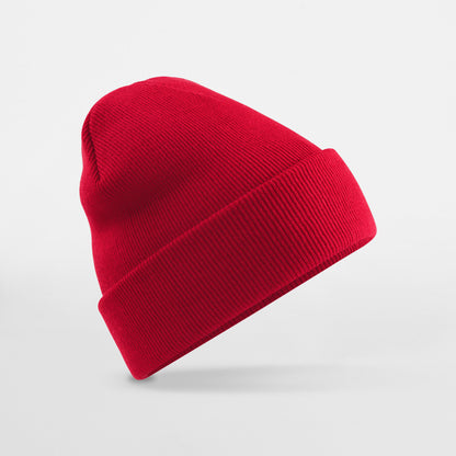 Personalisierte Beanie mit Initiale – bestickte Mütze im College-Style