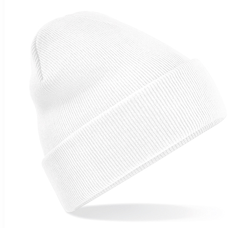 Personalisierte Beanie mit Initiale – bestickte Mütze im College-Style