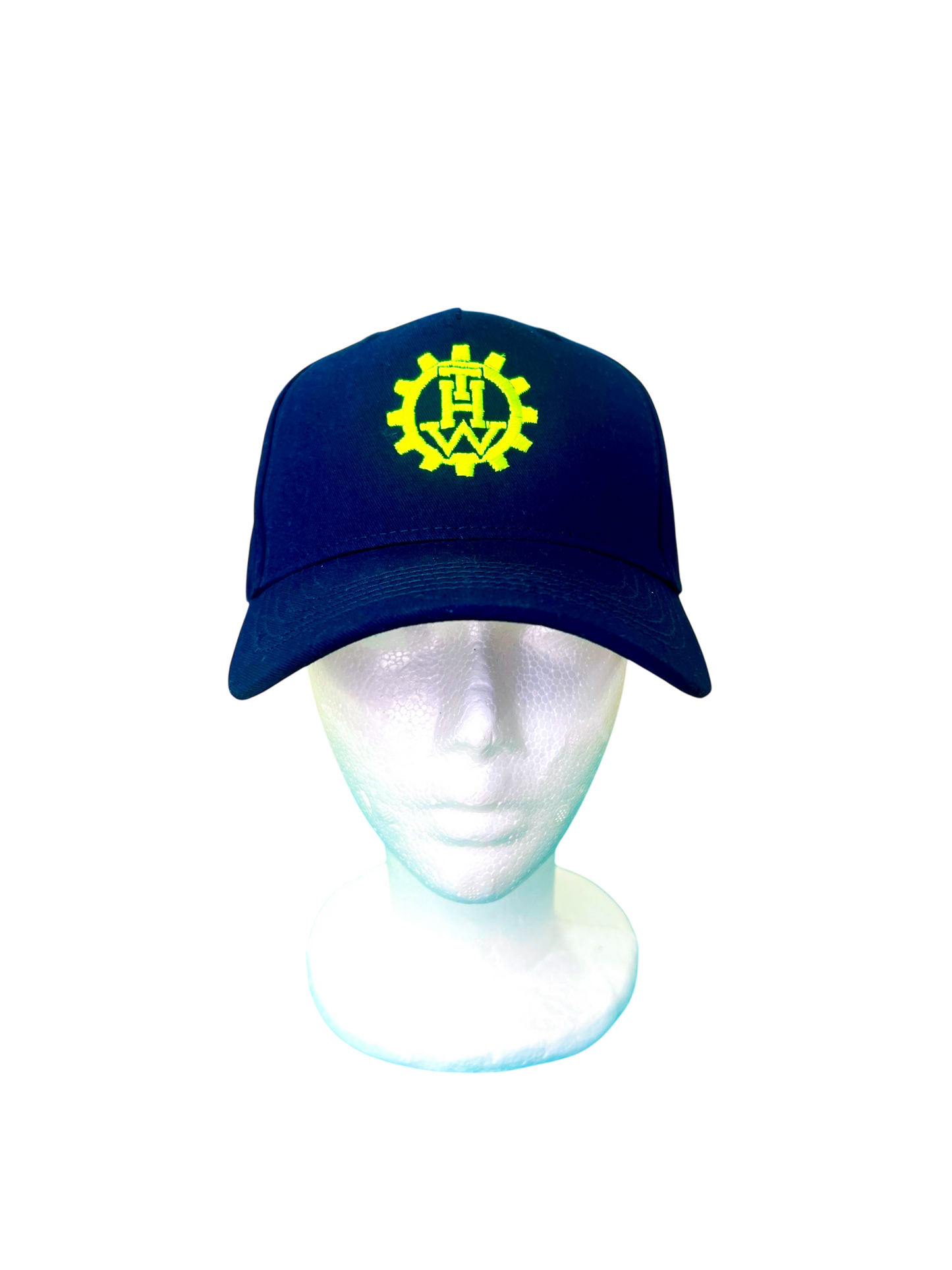 THW Kappe, Marineblau mit Zahnkranz-Logo, Verstellbar