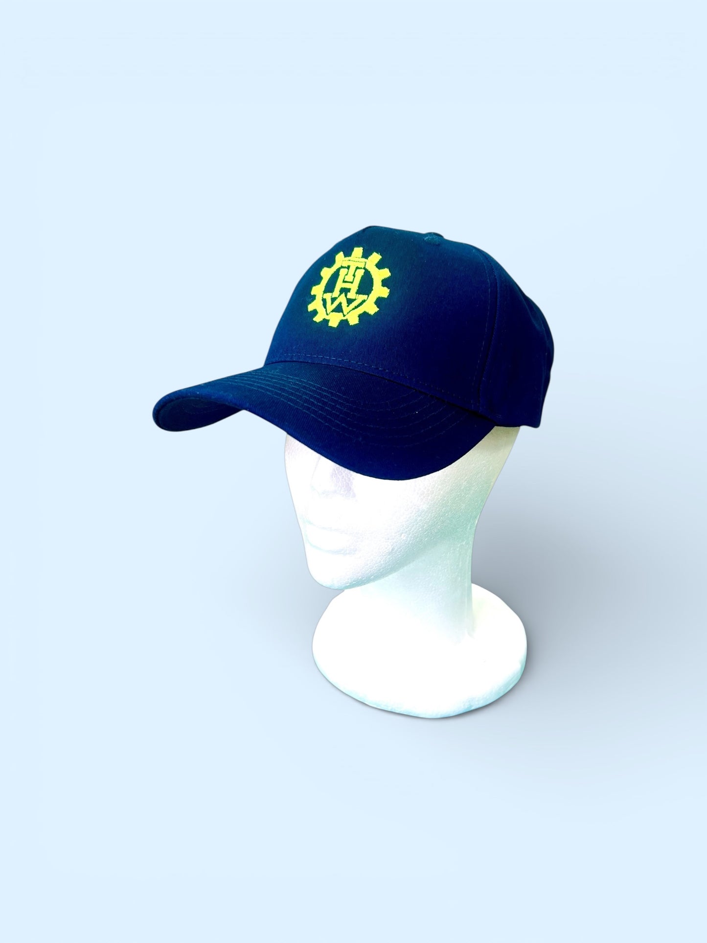 THW Kappe, Marineblau mit Zahnkranz-Logo, Verstellbar