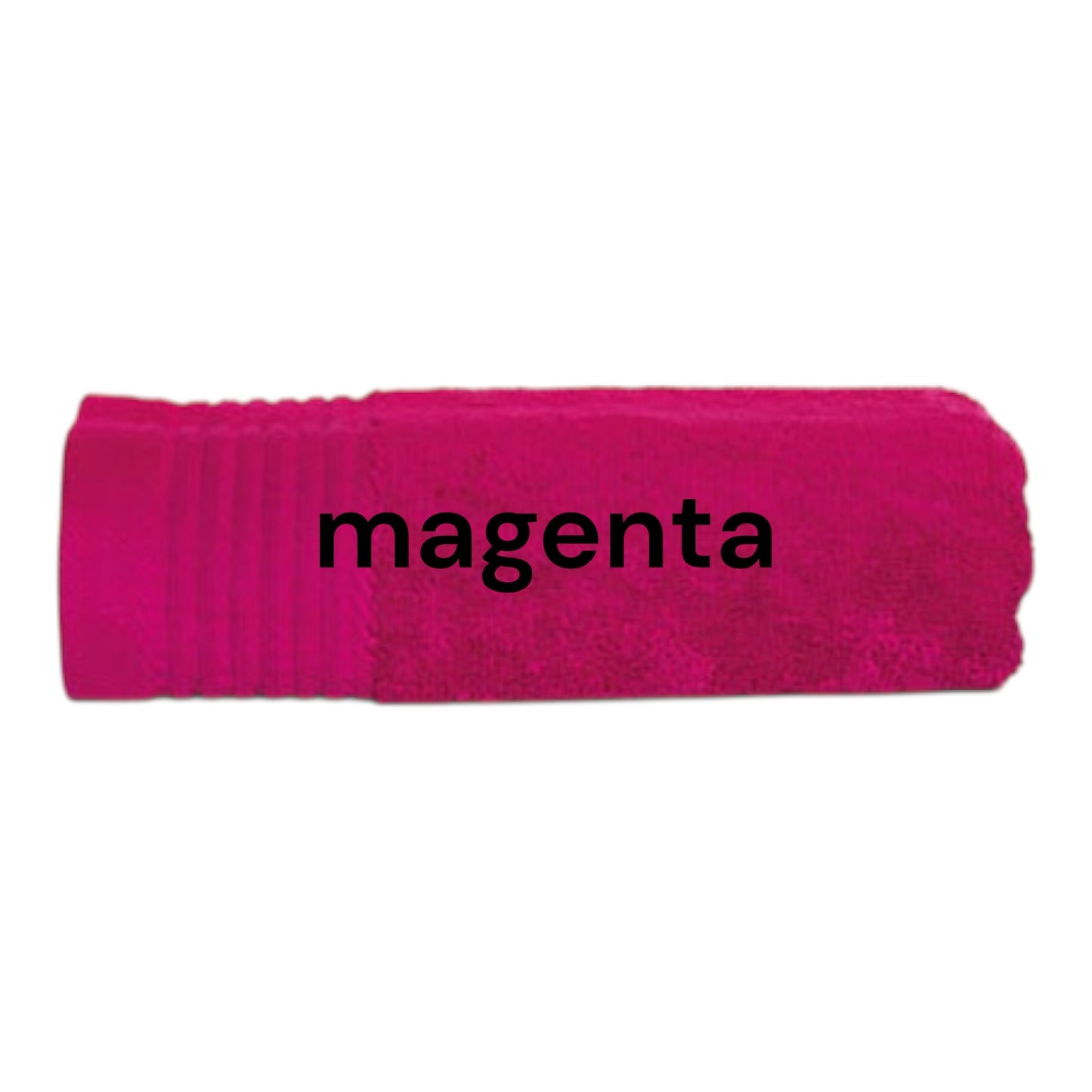 Handtuch mit Ein-Buchstaben-Monogram / Initiale, Handtuch, Sauna, Wellness, Duschtuch, edles Geschenk zu jedem Anlass