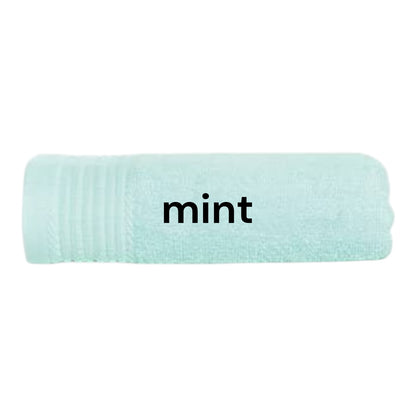 Duschhandtuch mit Name bestickt – personalisiertes Duschtuch 70 x 140 cm