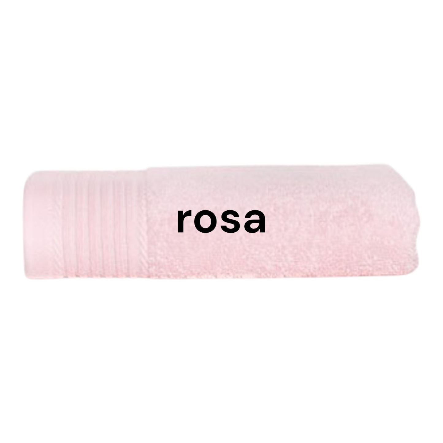 Regenbogen Handtuch mit Name bestickt, Duschtuch, Kindergarten, Sport