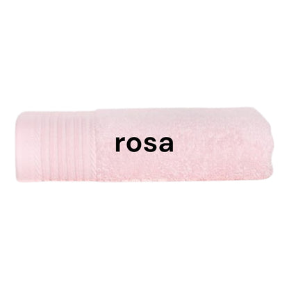 Handtuch mit Ein-Buchstaben-Monogram / Initiale, Handtuch, Sauna, Wellness, Duschtuch, edles Geschenk zu jedem Anlass