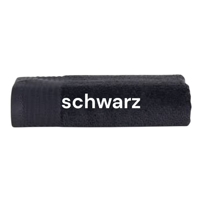 Duschhandtuch mit Name bestickt – personalisiertes Duschtuch 70 x 140 cm