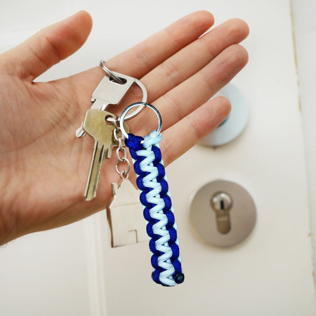 Schlüsselanhänger Paracord tolle Farben frei wählbar Kleines Geschenk Kinder